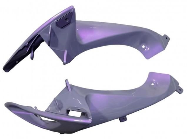 Mejores Carenados Moto Suzuki GSXR 600 / GSXR 750 2006-2007 - Camaleón Gris Dazz Púrpura Perla