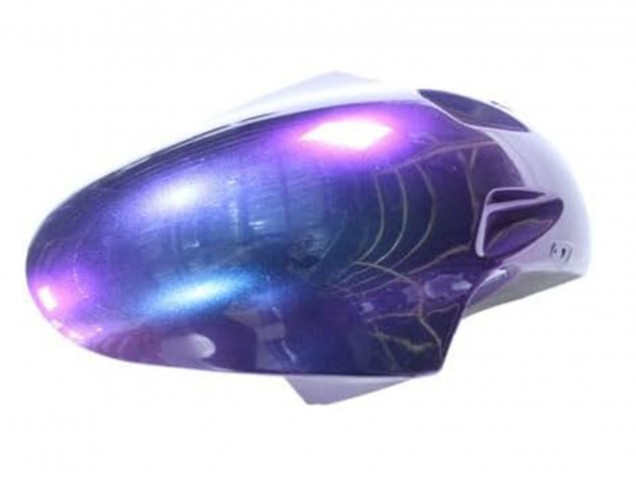 Mejores Carenados Moto Honda CBR900RR 929 2000-2001 - Camaleón Azul Púrpura