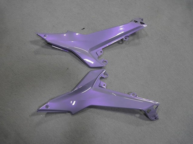 Mejores Carenados Moto Kawasaki Ninja 650 EX650 2020-2025 - Camaleón Gris Dazz Púrpura Perla