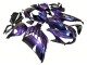 Mejores Carenados Moto Kawasaki ZX14R ZZR1400 2012-2024 - Camaleón Azul Púrpura