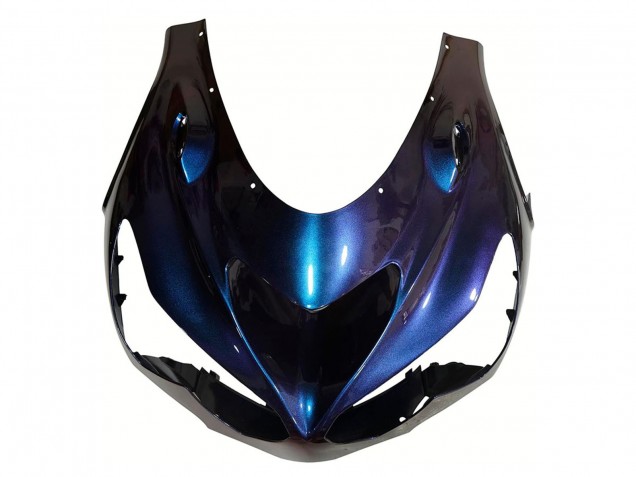 Mejores Carenados Moto Kawasaki ZX14R ZZR1400 2012-2024 - Camaleón Azul Púrpura
