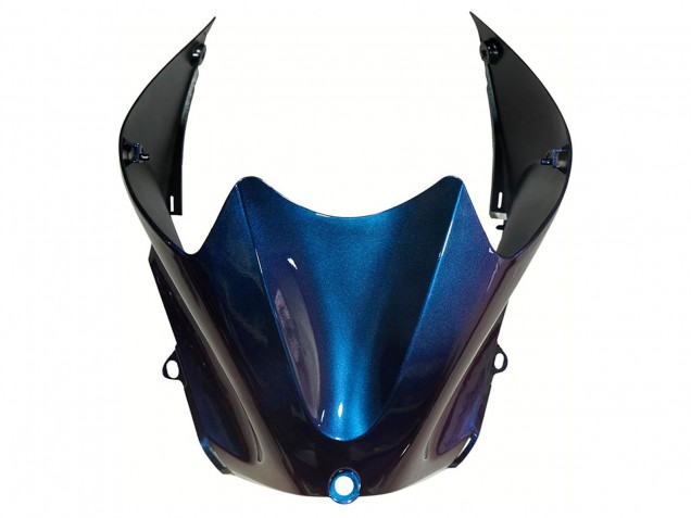Mejores Carenados Moto Kawasaki ZX14R ZZR1400 2012-2024 - Camaleón Azul Púrpura