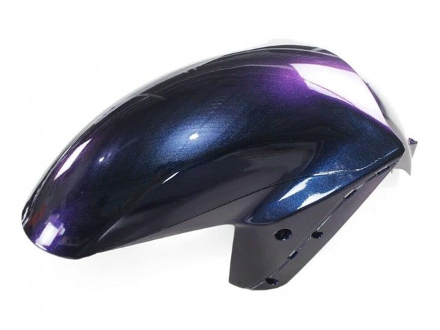 Mejores Carenados Moto Kawasaki ZX14R ZZR1400 2006-2011 - Camaleón Azul Púrpura