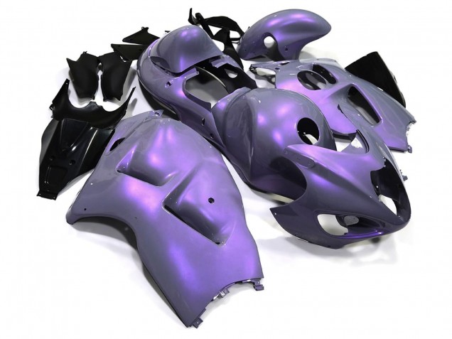 Mejores Carenados Moto Suzuki GSXR 1300 Hayabusa 1996-2007 - Camaleón Gris Dazz Púrpura Perla