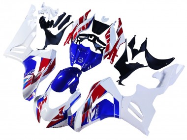 Mejores Carenados Moto Honda CBR1000RR-R 2020-2023 - Blanco Rojo Azul