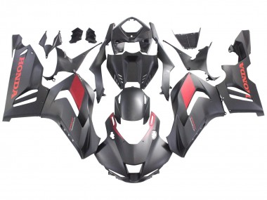 Mejores Carenados Moto Honda CBR1000RR-R 2020-2023 - Negro Mate Rojo