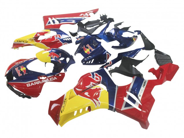Mejores Carenados Moto Honda CBR1000RR-R 2020-2023 - Azul Amarillo Rojo Bull