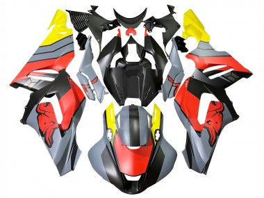 Mejores Carenados Moto Honda CBR1000RR-R 2020-2023 - Amarillo Gris Rojo Negro Mate