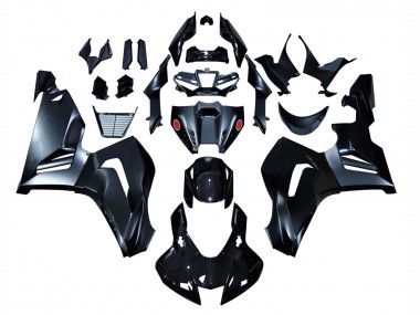 Mejores Carenado Moto Honda CBR1000RR-R 2020-2023 - Negro Brillante Negro Mate