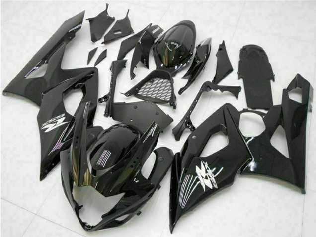 Mejores Carenado Moto Suzuki GSXR 1000 2005-2006 - Negro Brillante