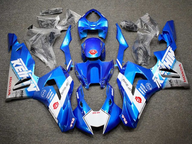 Mejores Carenados Moto Honda CBR1000RR-R 2020-2023 - Azul Blanco