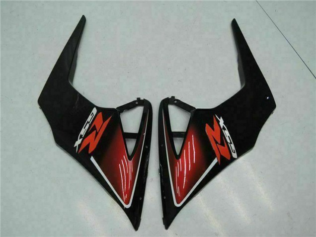 Mejores Carenado Moto Suzuki GSXR 1000 2005-2006 - Rojo Negro Brillante