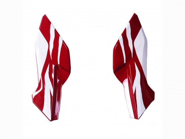 Mejores Carenado Moto Honda CBR400R 2022 - Blanco Rojo Azul
