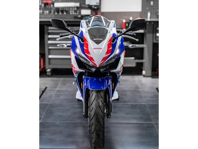 Mejores Carenado Moto Honda CBR400R 2022 - Blanco Rojo Azul