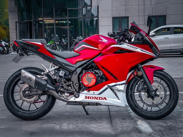 Mejores Carenados Moto Honda CBR400R 2022 - Rojo Blanco