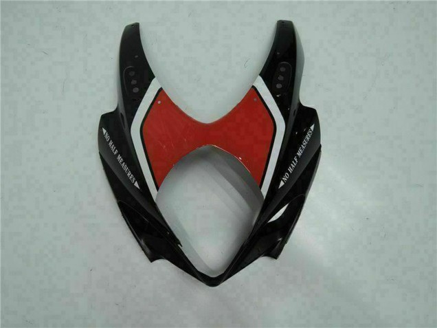 Mejores Carenados Moto Suzuki GSXR 1000 2007-2008 - Negro Brillante Rojo Blanco
