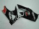 Mejores Carenados Moto Suzuki GSXR 1000 2007-2008 - Negro Brillante Rojo Blanco
