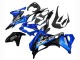 Mejores Carenados Moto Kawasaki ZX25R ZX-25R 2019-2025 - Azul Blanco Negro Mate