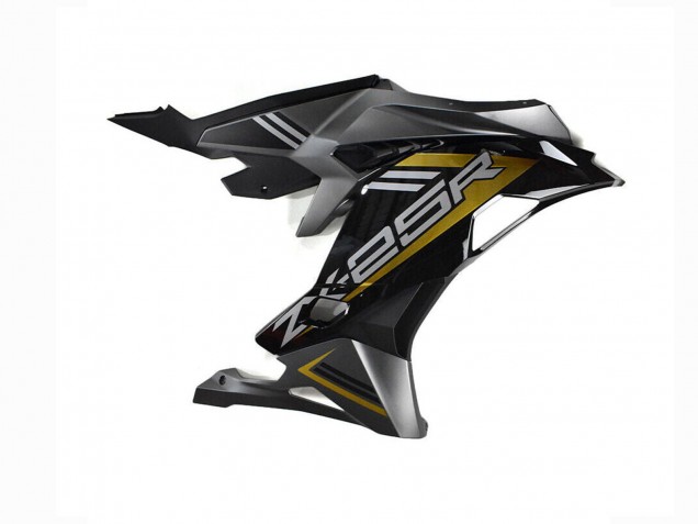 Mejores Carenados Moto Kawasaki ZX25R ZX-25R 2019-2025 - Gris Oro Negro Brillante