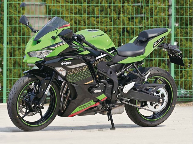 Mejores Carenados Moto Kawasaki ZX25R ZX-25R 2019-2025 - Verde Negro Rojo Honeycomb