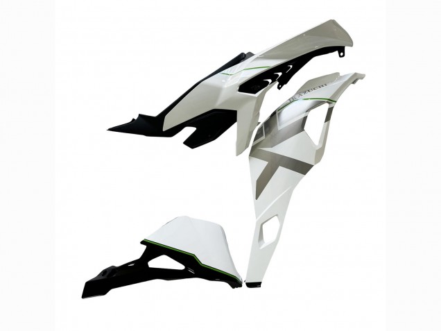 Mejores Carenados Moto Kawasaki ZX25R ZX-25R 2019-2025 - Blanco Plata Verde Negro Trick Star