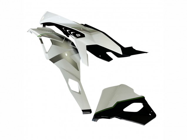 Mejores Carenados Moto Kawasaki ZX25R ZX-25R 2019-2025 - Blanco Plata Verde Negro Trick Star