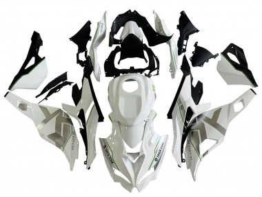 Mejores Carenados Moto Kawasaki ZX25R ZX-25R 2019-2025 - Blanco Plata Verde Negro Trick Star