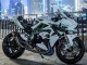 Mejores Carenados Moto Kawasaki Ninja H2 2015-2022 - Blanco Verde Línea