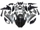 Mejores Carenados Moto Kawasaki Ninja H2 2015-2022 - Plata Negro FibraCarbono
