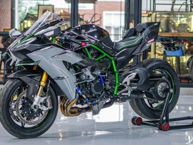 Mejores Carenados Moto Kawasaki Ninja H2 2015-2022 - Gris