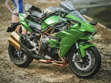 Mejores Carenados Moto Kawasaki Ninja H2 2015-2022 - Verde