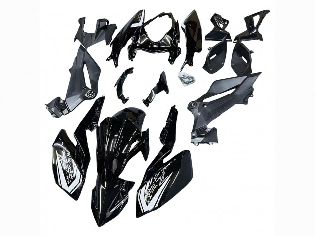 Mejores Carenados Moto Kawasaki Z400 2018-2024 - Negro Brillante