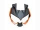 Mejores Carenados Moto Kawasaki Z400 2018-2024 - Naranja Negro Brillante