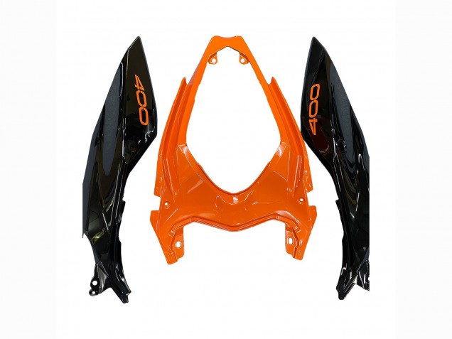Mejores Carenados Moto Kawasaki Z400 2018-2024 - Naranja Negro Brillante