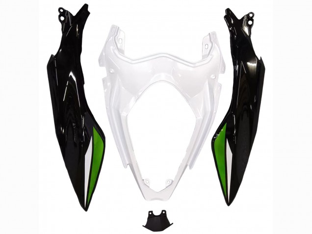 Mejores Carenados Moto Kawasaki Z400 2018-2024 - Blanco Negro Brillante Verde