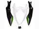 Mejores Carenados Moto Kawasaki Z400 2018-2024 - Blanco Negro Brillante Verde