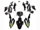 Mejores Carenados Moto Kawasaki Z400 2018-2024 - Blanco Negro Brillante Verde