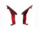 Mejores Carenados Moto Kawasaki Z400 2018-2024 - Rojo Caramelo Negro Brillante