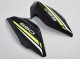Mejores Carenados Moto Kawasaki Ninja Z650 2017-2019 - Negro Blanco Amarillo