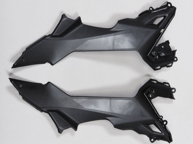 Mejores Carenados Moto Kawasaki Ninja Z650 2017-2019 - Negro Verde Plata