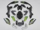 Mejores Carenados Moto Kawasaki Ninja Z650 2017-2019 - Negro Verde Plata