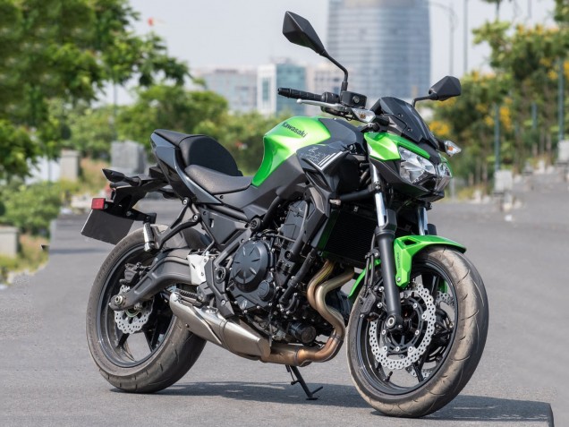 Mejores Carenados Moto Kawasaki Ninja Z650 2020-2023 - Verde Negro