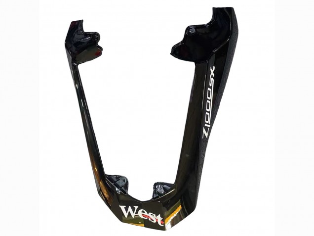 Mejores Carenados Moto Kawasaki Z1000SX 2010-2016 - Negro Brillante Oro Blanco Mobil West