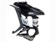 Mejores Carenados Moto Kawasaki Z1000SX 2010-2016 - Negro Brillante Oro Blanco Mobil West