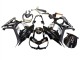 Mejores Carenados Moto Kawasaki Z1000SX 2010-2016 - Negro Brillante Oro Blanco Mobil West