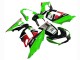 Mejores Carenados Moto Kawasaki Z1000SX 2010-2016 - Verde Rojo Negro Brillante Elf 35