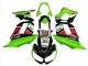Mejores Carenados Moto Kawasaki Z1000SX 2010-2016 - Verde Rojo Negro Brillante Elf 35