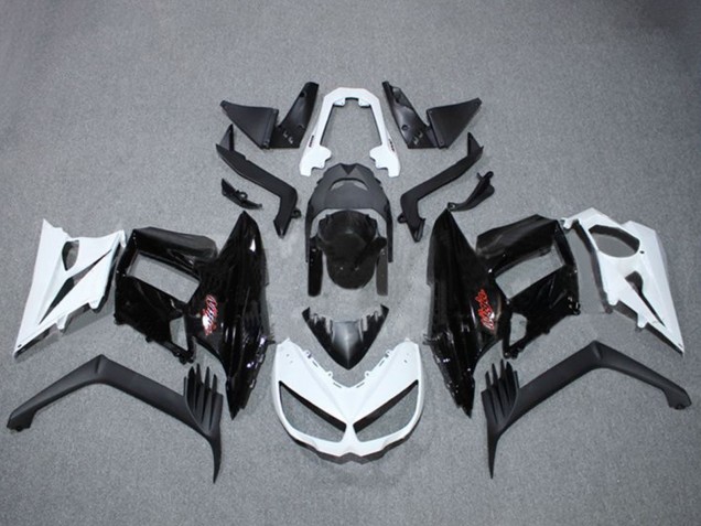 Mejores Carenados Moto Kawasaki Z1000SX 2010-2016 - Blanco Negro Brillante Rojo Ninja