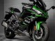Mejores Carenado Moto Kawasaki Z1000SX 2020-2025 - Negro Verde Ninja