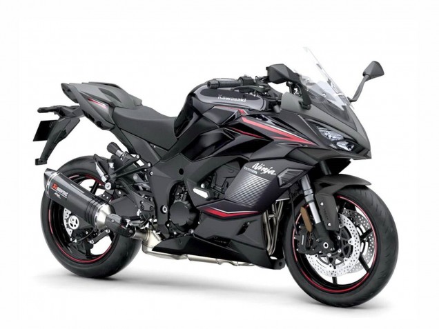 Mejores Carenados Moto Kawasaki Z1000SX 2020-2025 - Negro Plata Ninja